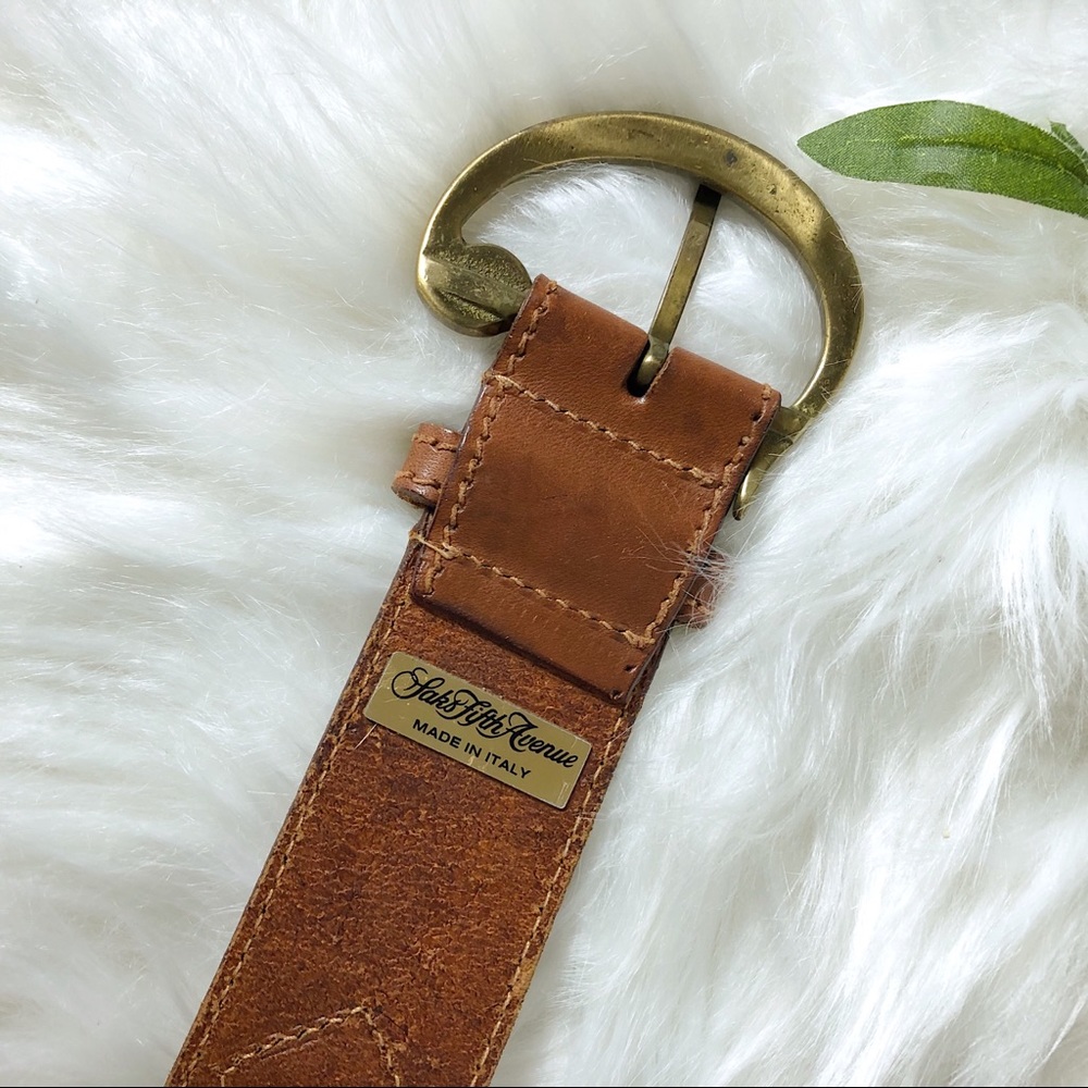 Sensational VTG Belt, Saks Fifth Avenue - Italy - Picture 4 of 6